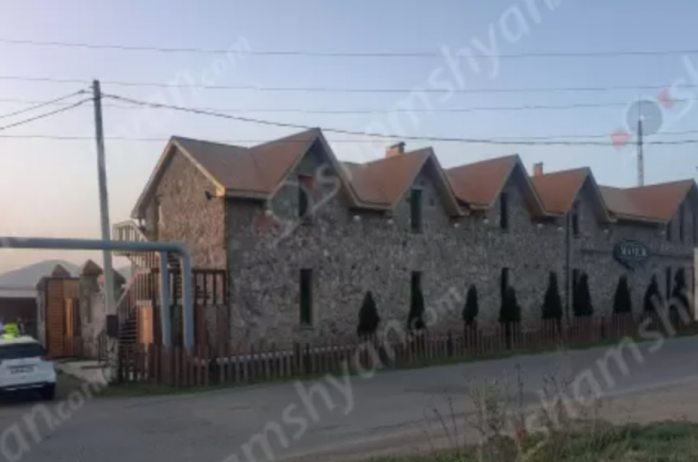 Կոտայքում պայթուցիկի նմանվող առարկա են նետել «Մամուռ» հյուրանոցային համալիրի ուղղությամբ
