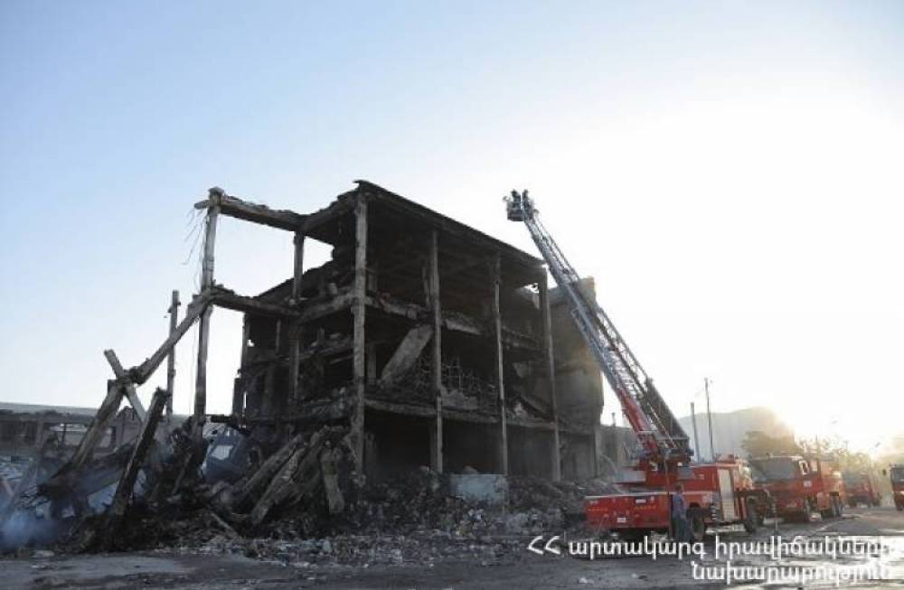 «Սուրմալու» առևտրի կենտրոնում որոնողական աշխատանքները շարունակվում են. ԱԻՆ