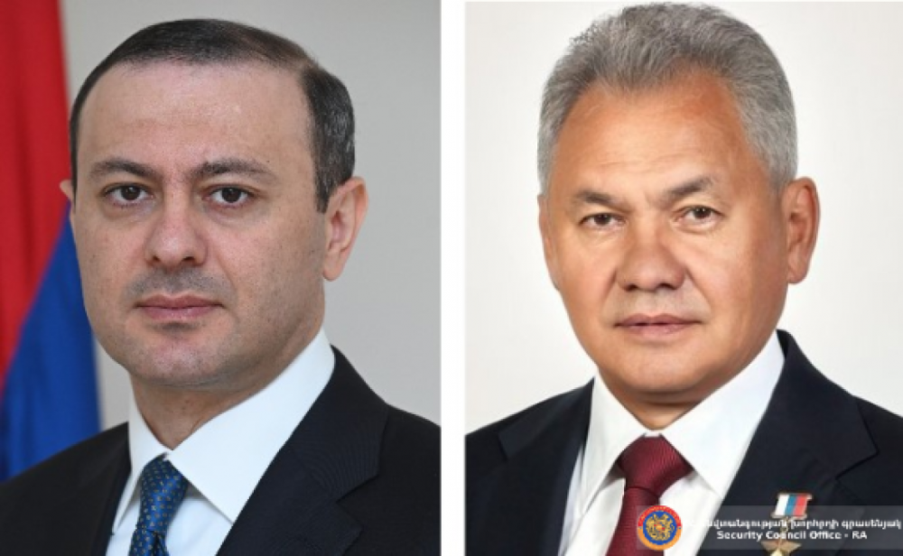 Գրիգորյանը Շոյգույին ներկայացրել է Վաշինգտոնում Հայաստանի և Ադրբեջանի միջև հարաբերությունների կարգավորման գործընթացում ձեռք բերված համաձայնությունները