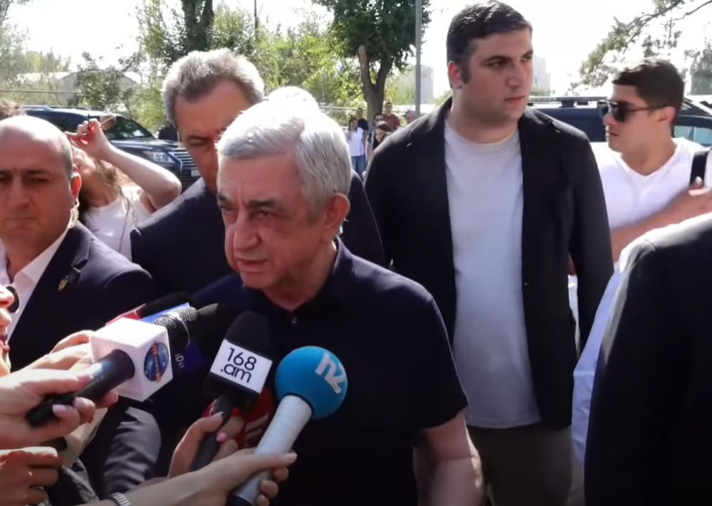 Այդ փաստաթուղթն ասք է այն մասին, թե ինչպես կապիտուլյանտը բավարարեց Ադրբեջանի հերթական պահանջները. Սերժ Սարգսյանը՝ Վաշինգտոնյան պայմանագրի մասին