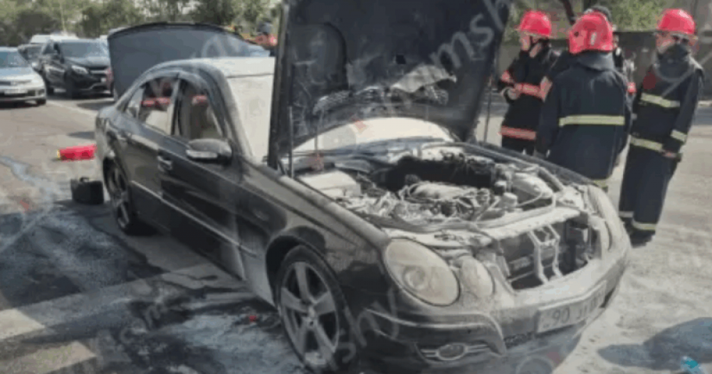 «Mercedes»-ում հրդեհ է բռնկվել. այն դարձել է ոչ շահագործելի