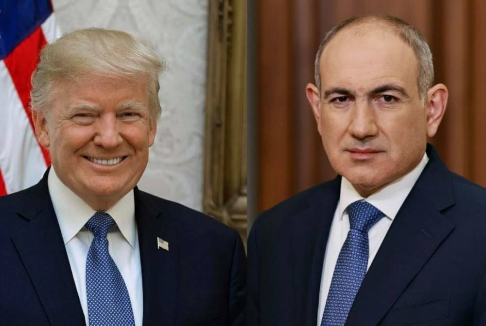 Փաշինյանի ու Թրամփի հանդիպումը մեկնարկել է