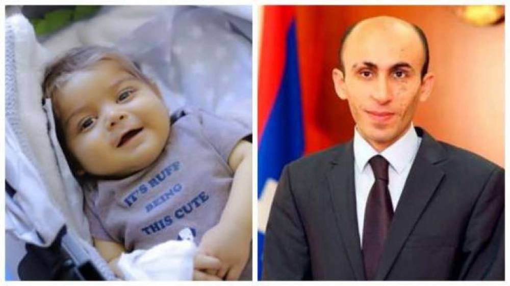 Մարտակերտցի փոքրիկի վիրահատության մնացյալ գումարը կհատկացնի ԱՀ կառավարությունը. Արտակ Բեգլարյան
