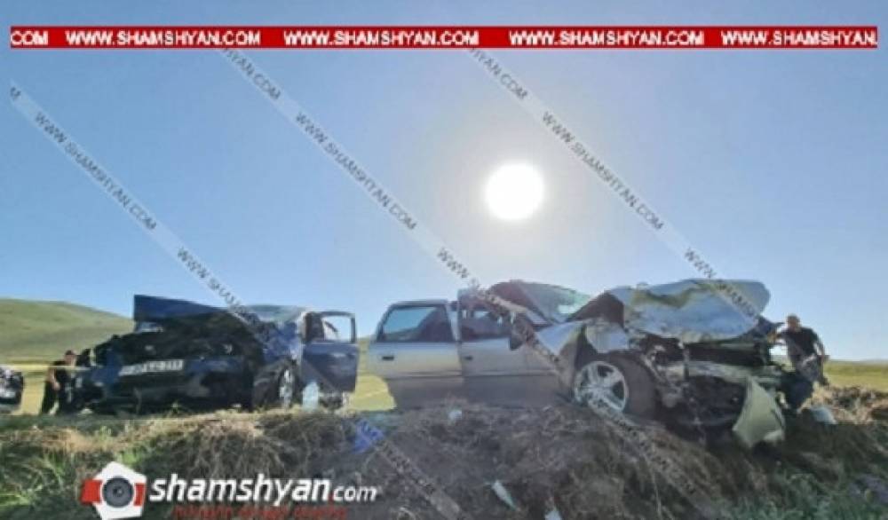 Խոշոր ավտովթար Լոռու մարզում. բախվել են Opel Zafira-ն ու Opel Vectra-ն, կա 8 վիրավոր