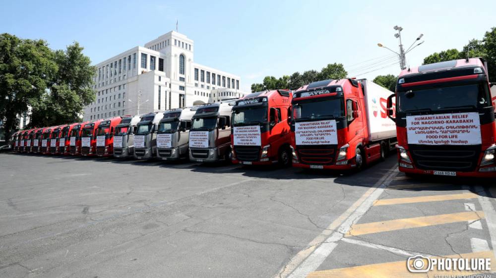 Հայաստանը Արցախ է ուղարկում հումանիտար օգնություն