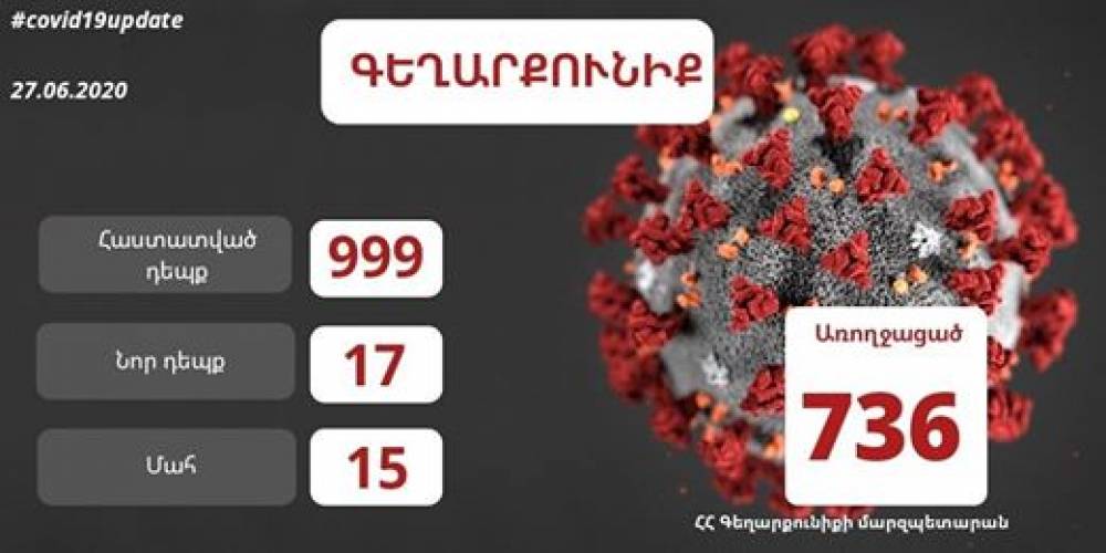 «Գեղարքունիքի մարզում հաստատվել է կորոնավիրուսային հիվանդության 17 նոր դեպք»․ մարզպետ