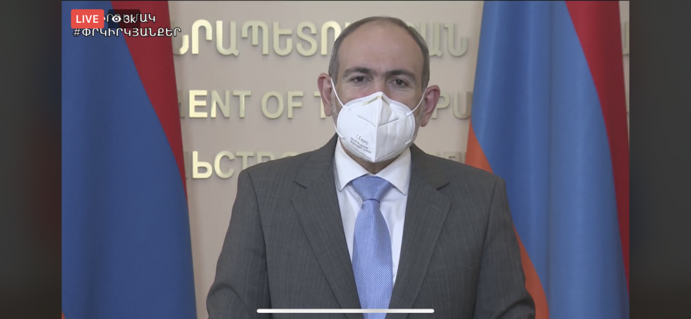 1739 հիվանդի վիճակը ցանկացած պահի կարող է դառնալ ծանր կամ ծայրահեղ ծանր. Նիկոլ Փաշինյան