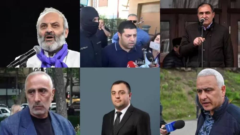 Ովքեր են այս պահին ձերբակալվածները (թարմացվող)