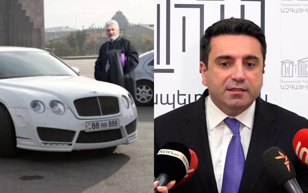 Ալեն Սիմոնյանը «կպավ» Կճոյանին. բենթլիից, մինչև դեղատուն. որ սրբազաններն են իշխանության թիրախում
