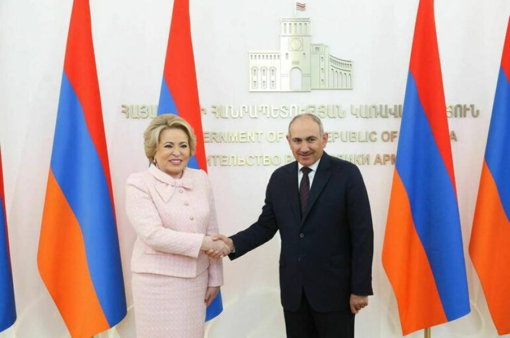 Մատվիենկոյի ու Փաշինյանի հանդիպումը նախատեսվածից շատ ավելի երկար է տևել