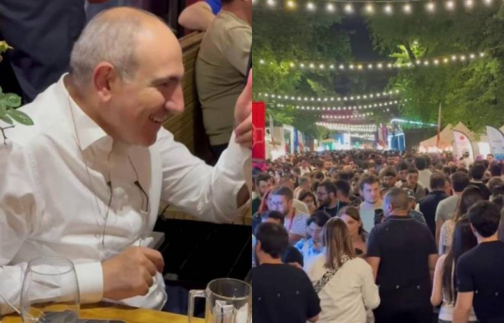 Հունիսի 7-ին՝ ժամը 21.00-ին, «Երևանի գինու օրերին» ներկա է եղել շուրջ 12 հազար 300 մարդ․ Նիկոլ Փաշինյան