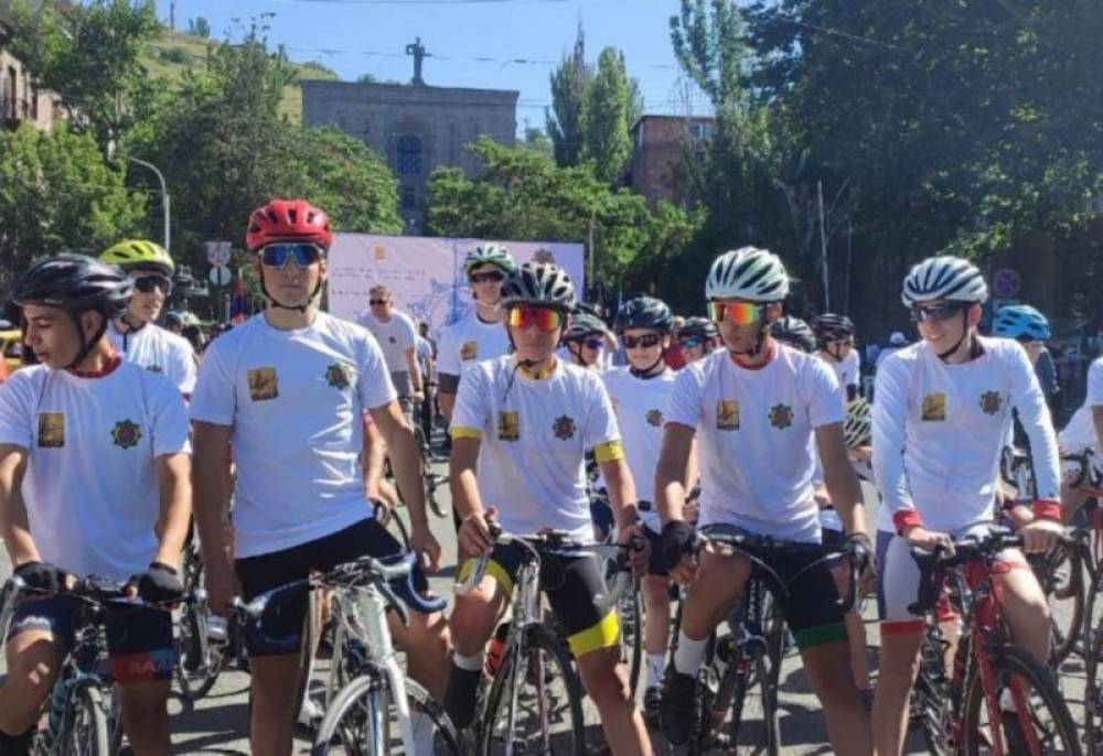 Հրապարակից հեծանվաշքերթ են կազմակերպում