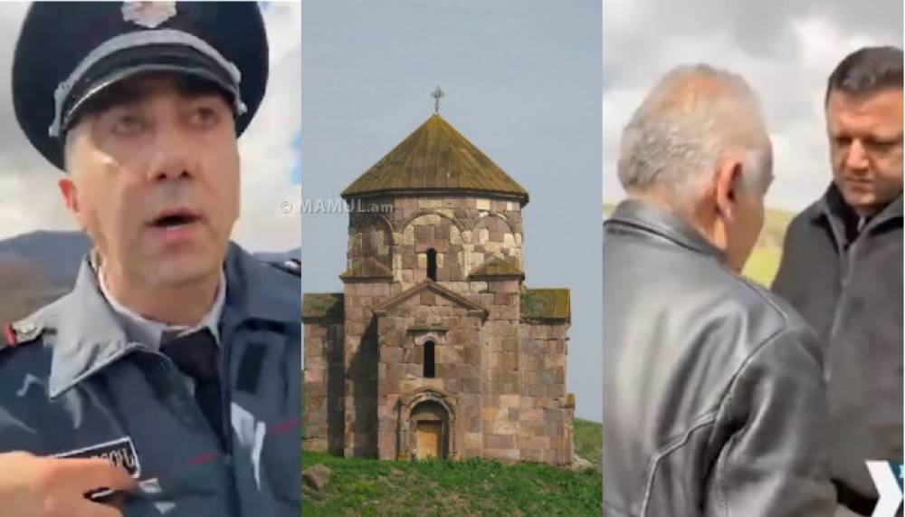 «Ուրիշ եկեղեցի գնացեք». Ոստիկանության Տավուշի մարզային վարչության պետն արգելեց մոտենալ Ոսկեպարի եկեղեցուն (տեսանյութ)