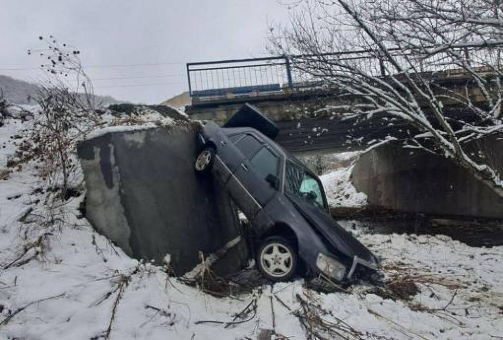 Ավտովթար Տանձավեր գյուղում. կա տուժած