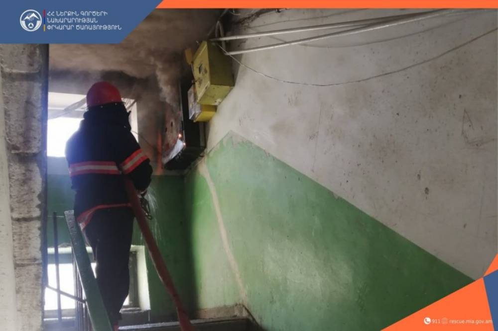 Հրդեհ՝ Վանաձոր քաղաքում․ տարհանվել է 15 բնակիչ, տուժած կա