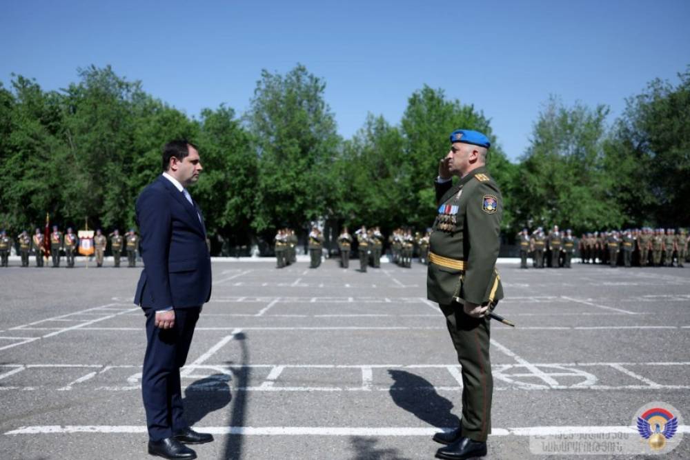 Սուրեն Պապիկյանը մասնակցել է Խաղաղապահի միջազգային օրվան նվիրված հանդիսավոր արարողությանը