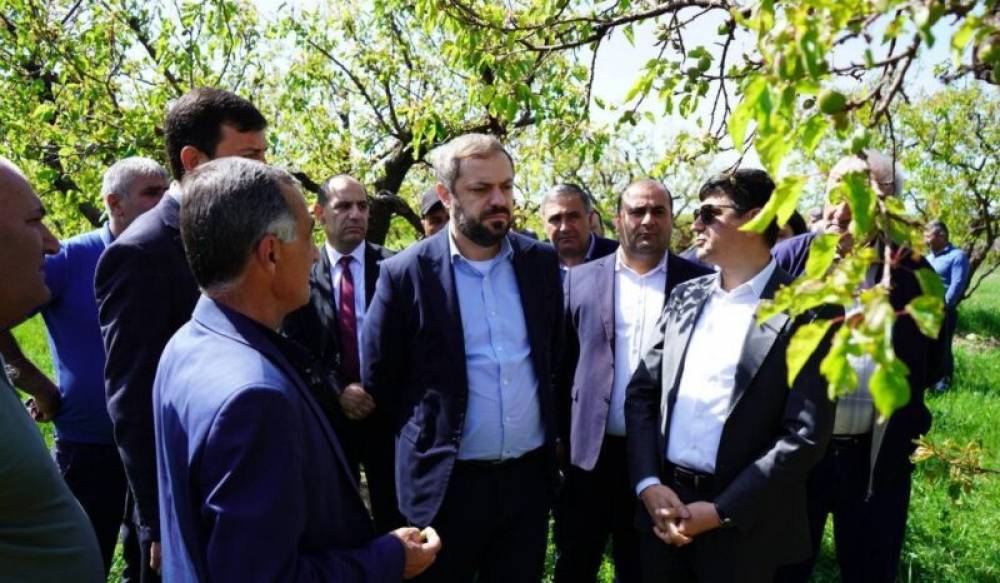 «Պետությունը ձեզ մենակ չի թողնի»․ Պապոյանը այցելել է կարկուտից տուժած բնակավայրեր