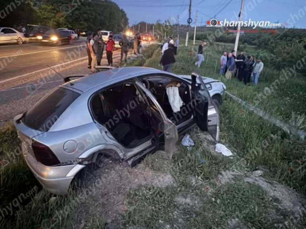 Զանգակատուն գյուղում բախվել են «Opel Astra»-ն և «ՎԱԶ 2106»-ը․ վարորդը հիվանդանոցում մահացել է