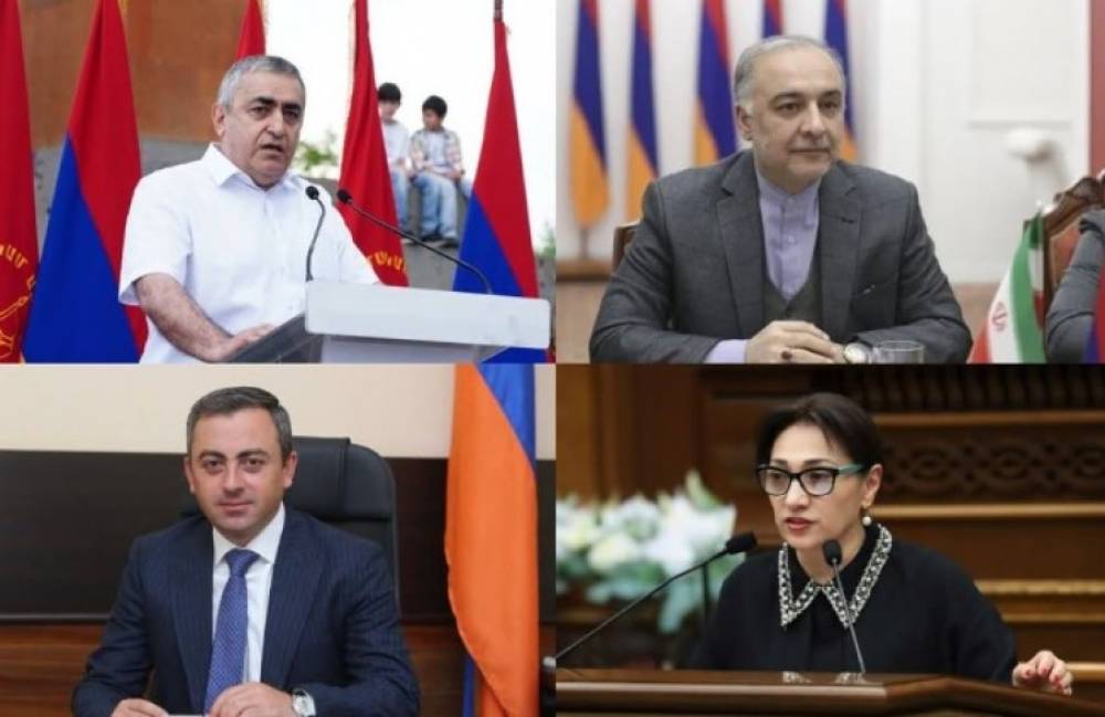 Արմեն Ռուստամյանը, Լիլիթ Գալստյանն ու Իշխան Սաղաթելյանը Իրանի դեսպանին են ներկայացրել աշխարհաքաղաքական զարգացումների, Հայաստանի անվտանգության և ներքաղաքական հարցերի շուրջ ՀՅԴ դիրքորոշումները