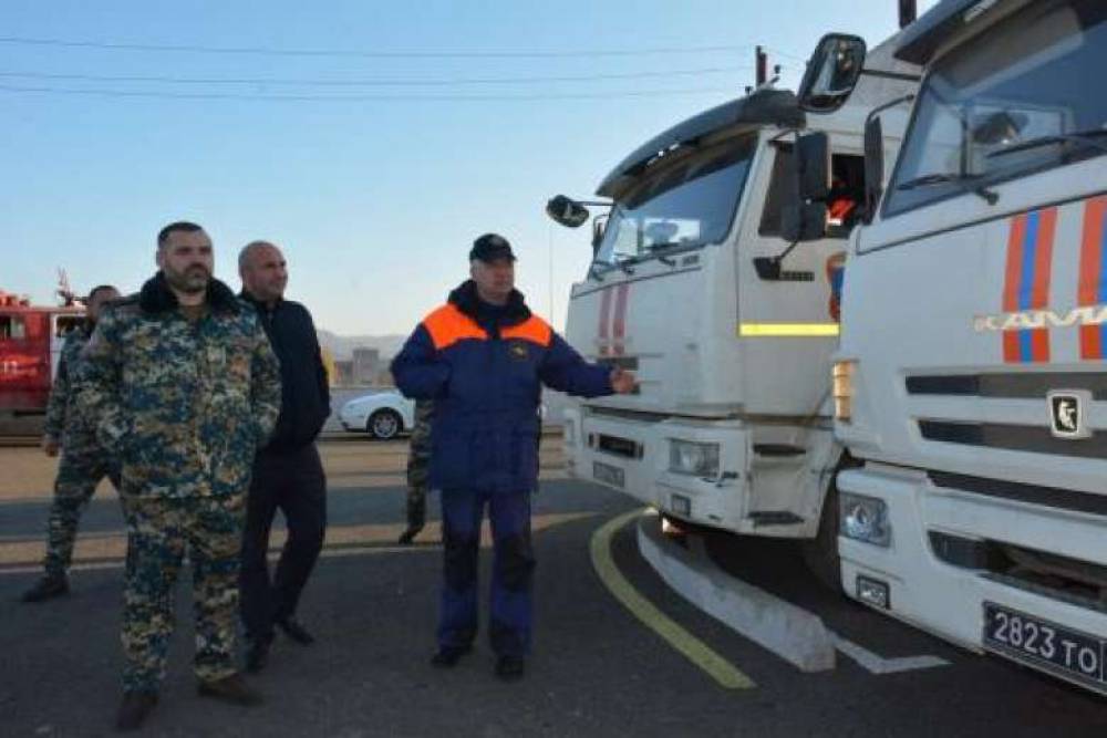 ՌԴ ԱԻՆ-ը հերթական մարդասիրական օգնությունն է ուղարկել Արցախ