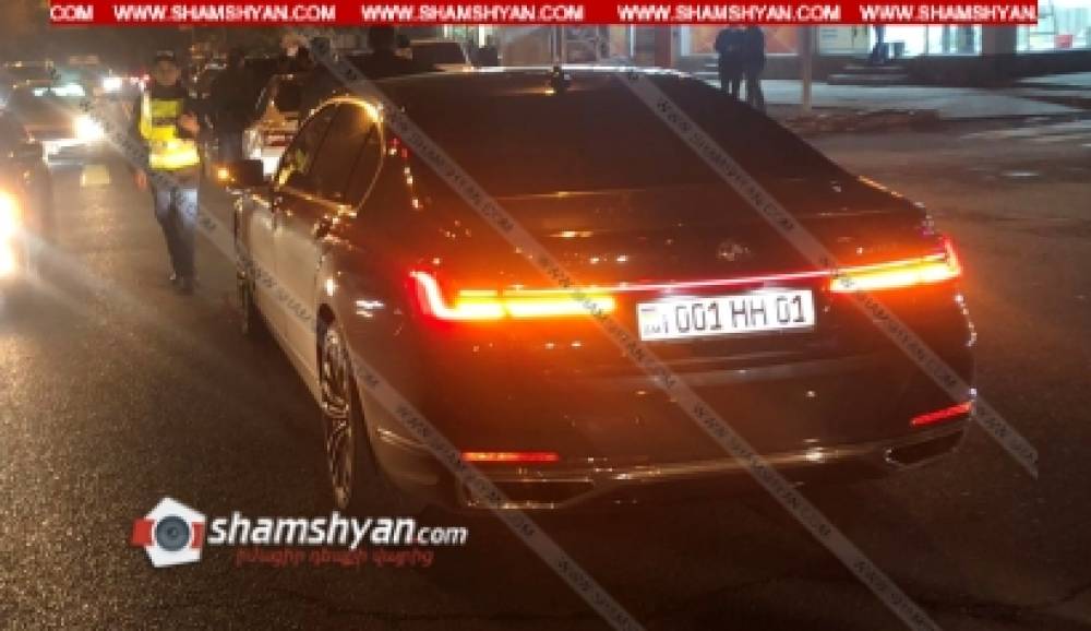 Երևանում ավտովթարի է ենթարկվել Ազգային ժողովի նախագահ Ալեն Սիմոնյանին սպասարկող BMW-ն և նրան ուղեկցող Nissan-ն ու մեկ այլ ավտոմեքենա