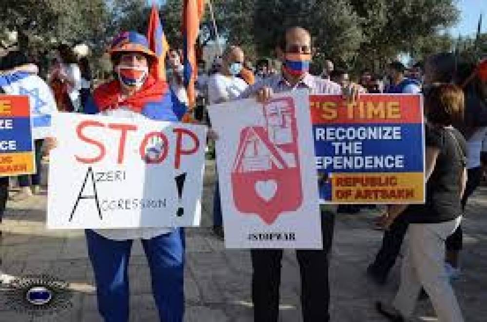 Երուսաղեմի հայ համայնքը պահանջում է զենք չվաճառել Ադրբեջանին (տեսանյութ)