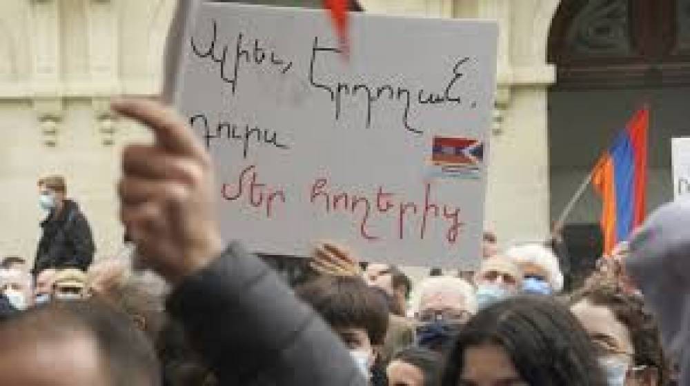 Մարսել քաղաքի հայերը շարունակել են բողոքի ակցիաները՝ ի աջակցություն Արցախի