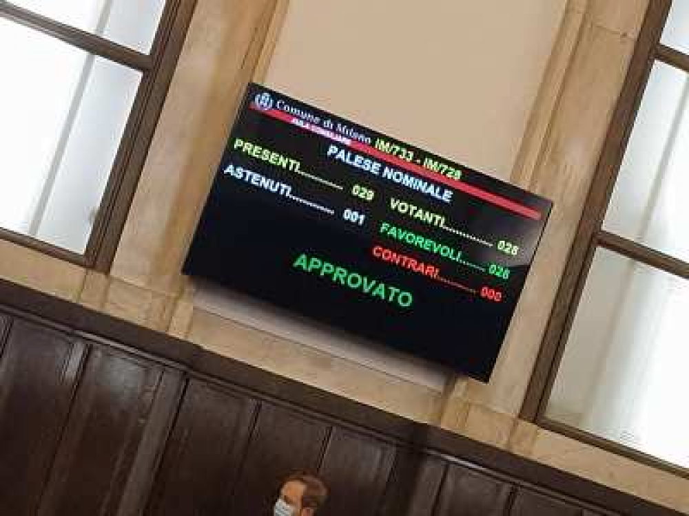 Միլան քաղաքն ընդունեց Արցախի Անկախությունը (ֆոտո)