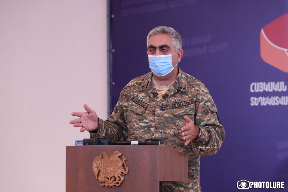 Արծրուն Հովհաննիսյանը ցույց տվեց այն հատվածները, որոնք թեկուզ ժամանակավոր գտնվում են Ադրբեջանի ԶՈՒ հսկողության տակ