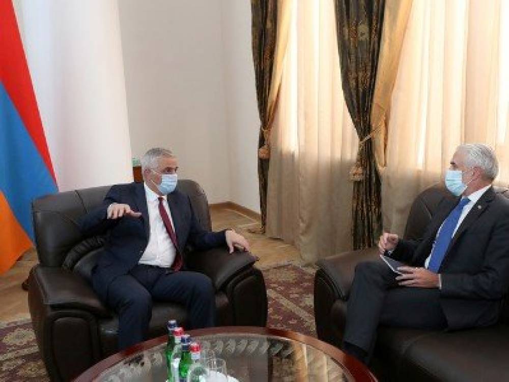 Իրական հումանիտար աղետը հենց Արցախում է. Մհեր Գրիգորյանը հանդիպել է ՄԱԿ-ի մշտական համակարգողի հետ