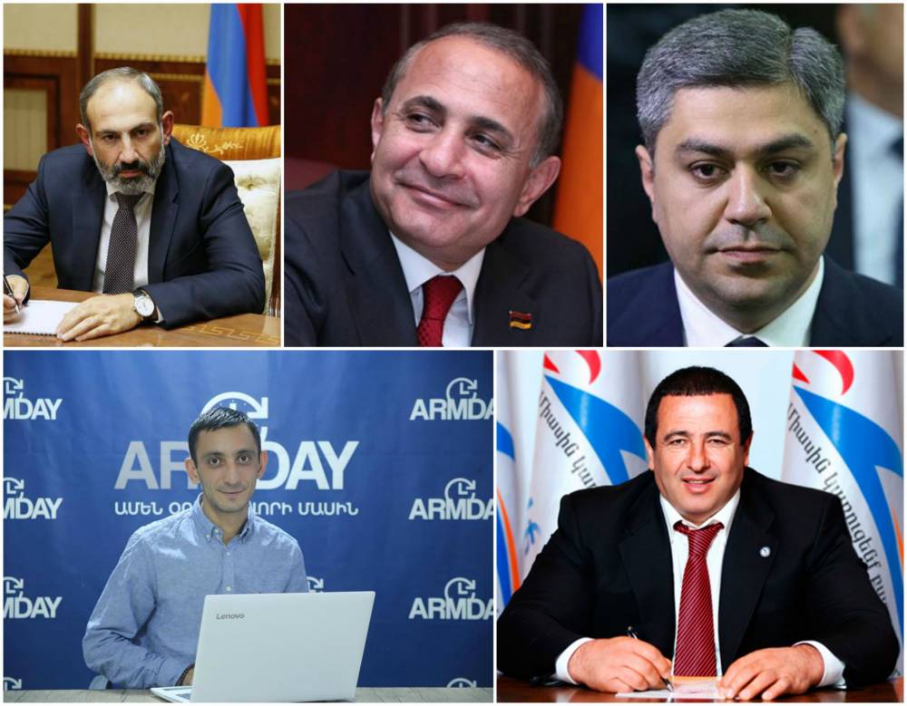 Փաշինյանը պատասխանում է Քոչարյանին, Ծառուկյանը՝ խոսում Մարտի մեկից, եւ Աբրահամյանի տարածքում  հայտնաբերված զենքի մանրամասները