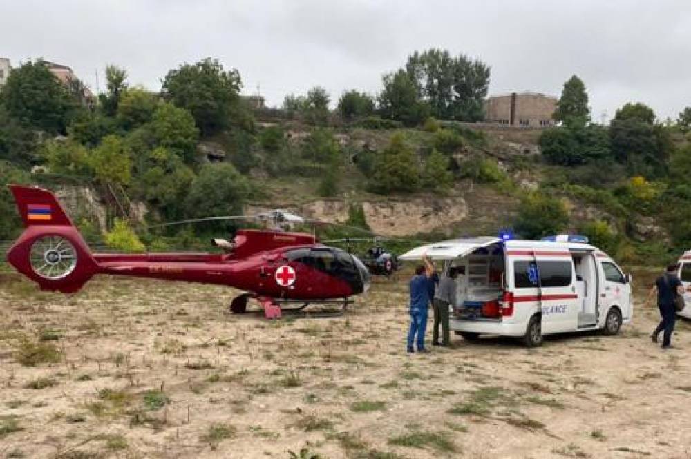 Մինչ օրս Արցախից ՀՀ է տեղափոխվել պայթյունից տուժած 237 մարդ, որից 142-ը ուղղաթիռով․ մանրամասներ