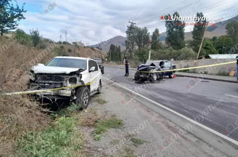 Լոռիում բախվել են «Toyota Land Cruiser Prado»-ն ու «Mercedes»-ը. կան տուժածներ